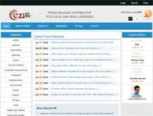 Tablet Screenshot of ezpr.org